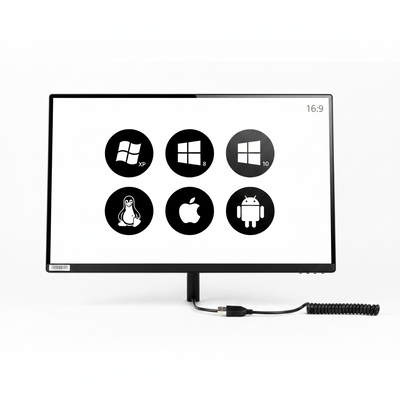 55 Inch 10 Points IR Touch Frame Infrared Touch Screen without Glass USB Interface Free-Drive for Touch Monitor, Interactive White Board, Digital Kiosks and Interactive Displays