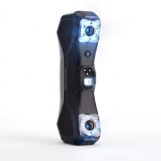 Metrox & Metrox Pro: Blue Laser Line and Full-Field Structured Light 3D Scanner — Studio Shot