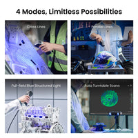 Revopoint Metrox & Metrox Pro: Blue Laser Line and Full-Field Structured Light 3D Scanner