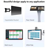 Android or Windows All in One 21.5 23.6 24 32 Lcd Capacitive Touch Screen Advertising Displaydisplay Wall Mount Digital Signage