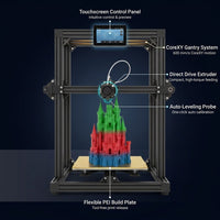 Adventurer 5M 3D Printer, Fully Auto Leveling & 600Mm/S High Speed Printing, Black — How It Works