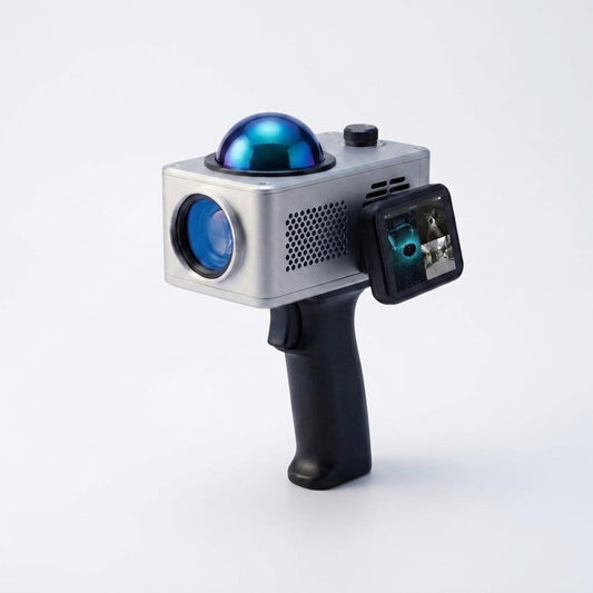 Handheld 3D Lidar Scanner Built for Precision Mapping, SLAM Technology, GPS Capable, Ultra-High Resolution — Studio Shot