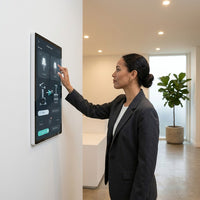 Android or Windows All in One 21.5 23.6 24 32 Lcd Capacitive Touch Screen Advertising Displaydisplay Wall Mount Digital Signage — Lifestyle