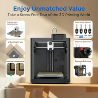 3D Printer Built for Speed, Auto Leveling, 600mm/s Print Speed, CoreXY System, Quick-Change Nozzles