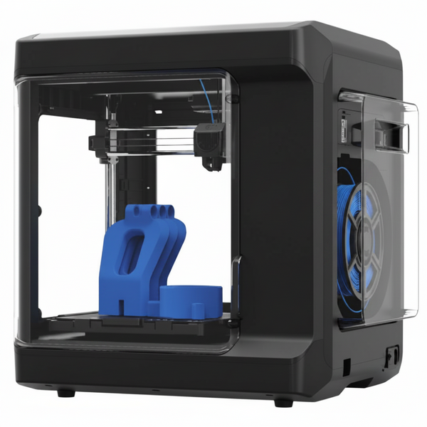 Sketch 3D Printer with Fused Deposition Modelling Print Technology and Layer Resolution of 100 to 400 Microns (Black, Large) | Fused Deposition Modelling Print Technology and Layer Resolution of 100 to 400 Microns