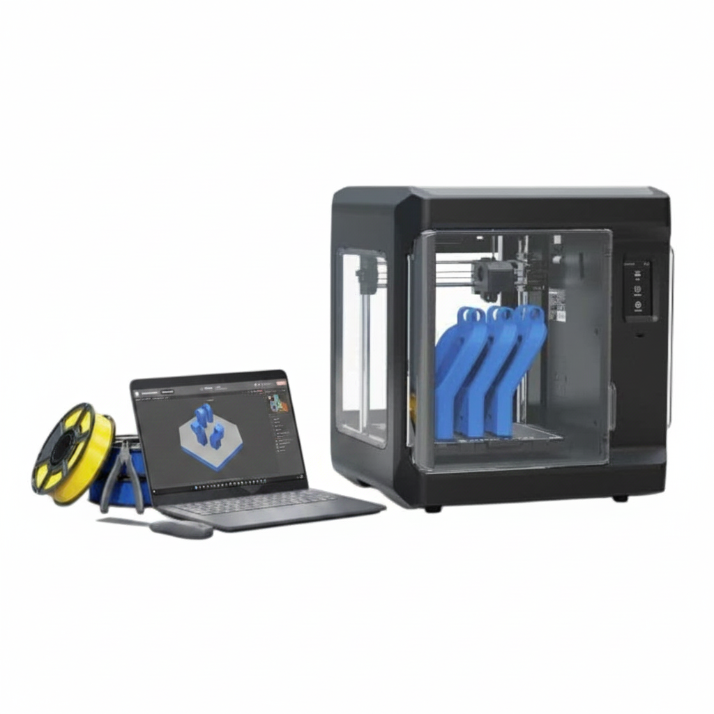 Sketch 3D Printer with Fused Deposition Modelling Print Technology and Layer Resolution of 100 to 400 Microns (Black, Large) | Fused Deposition Modelling Print Technology and Layer Resolution of 100 to 400 Microns